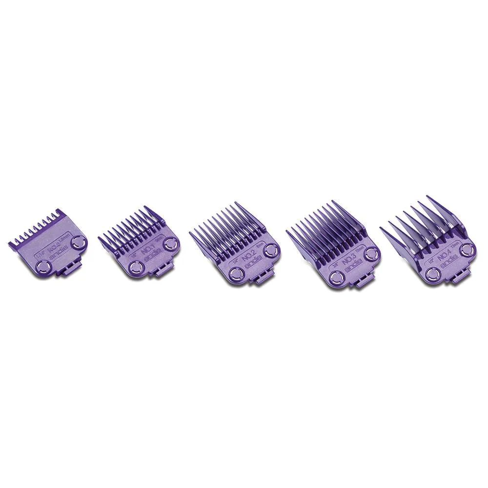 Andis Master Single Magnetic 5-Piece Attachment Comb Set (Sizes 0-4) - Image 2