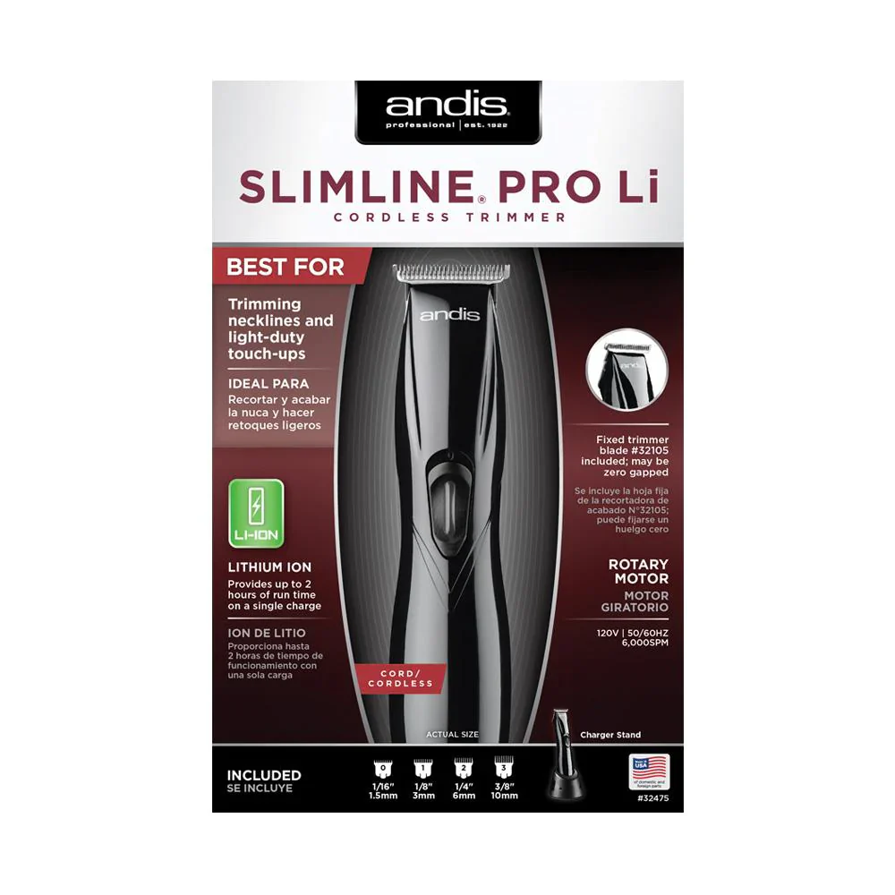 Andis Slimline Pro Li T-Blade Trimmer - Image 5