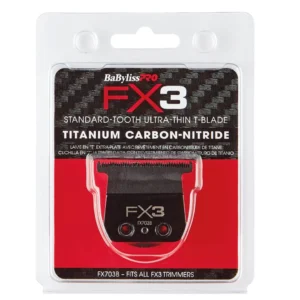 BaBylissPRO FX3 Titanium Carbon-Nitride Standard-Tooth Ultra-Thin