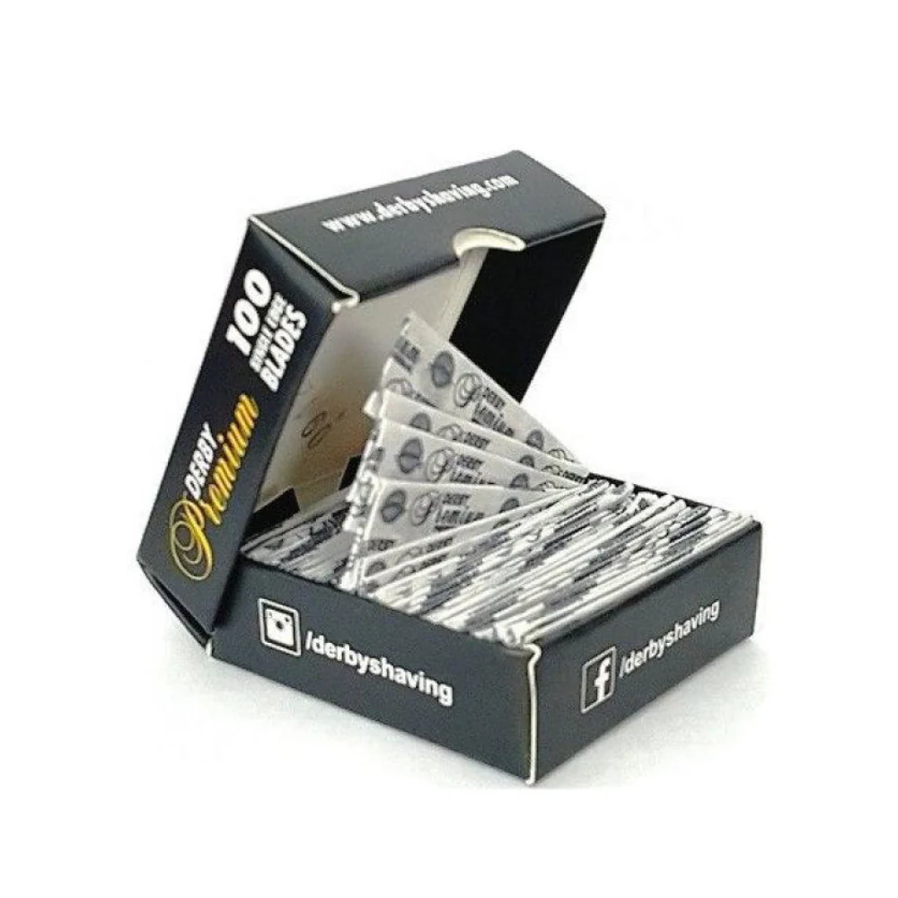 Derby Premium Single Edge Blades - 100 Blades - Image 2