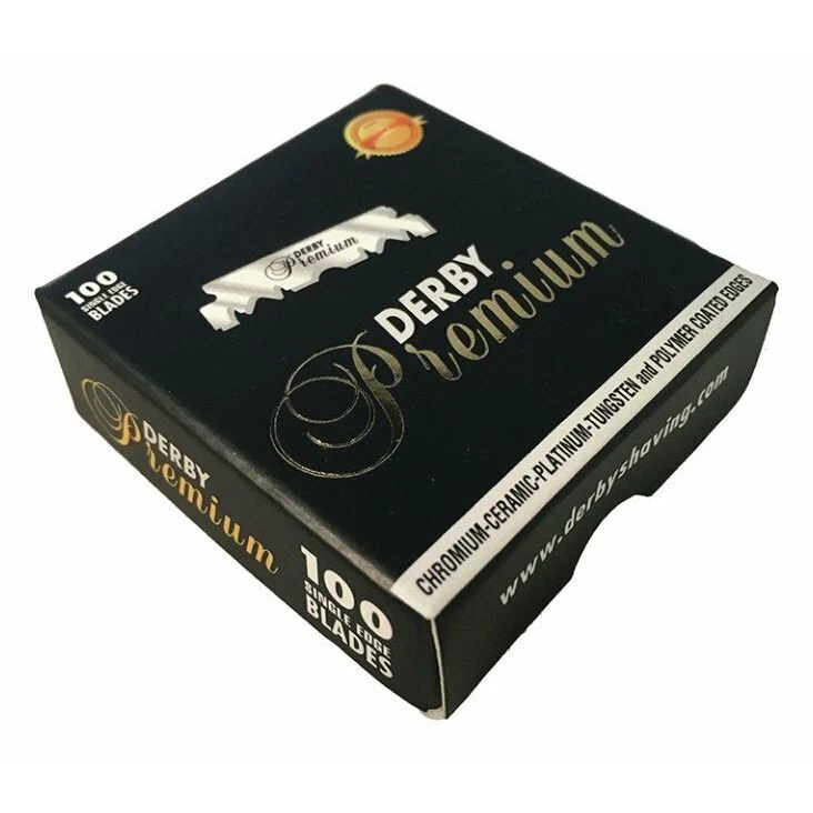 Derby Premium Single Edge Blades - 100 Blades