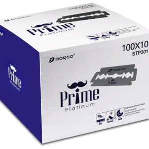 Dorco Prime Platinum Double Edge Blades - 1,000 Blades (STP301)
