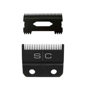 StyleCraft Black DLC Fade Clipper Blade and Shallow Tooth 2.0 Cutter Set