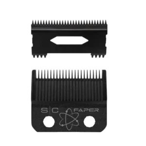 StyleCraft Faper Black DLC Clipper Blade and Slim Deep Tooth Cutter Set