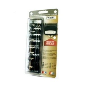 Wahl Professional Premium Cutting Guides with Metal Clip 8-Piece Pack
