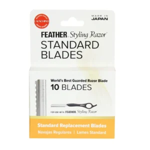 Feather Styling Razor Standard Replacement Blades - 10 Pack