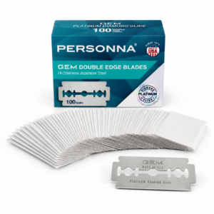 Personna GEM Platinum Diamond Glide Double Edge Safety Razor Blades - 100 Pack